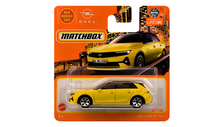 Машинка Велике Місто Matchbox Opel 2022 Opel Astra Metro 1:64 HVN33 Yellow - Retromagaz, image 5