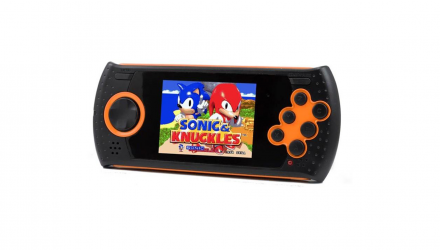 Консоль AtGames Mega Drive Sega Gopher Wireless 16 Bit Orange Black + 20 Вбудованих Ігор Б/У - Retromagaz, image 1