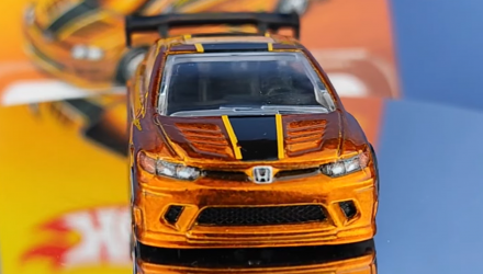 Тематическая Машинка Hot Wheels Honda Civic Si The Hot Ones 1:64 JBY73 Orange - Retromagaz, image 4