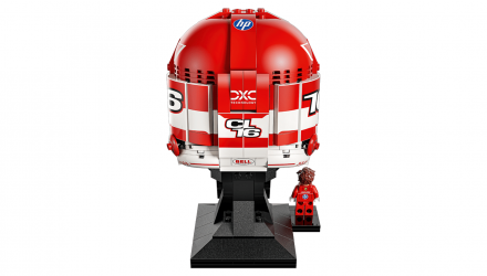 Конструктор Lego Шолом Шарля Леклера з команди Scuderia Ferrari HP Editions Sports 43014 Новий - Retromagaz, image 5