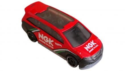 Машинка Базовая Hot Wheels Honda Odyssey NGK Speed Graphics 1:64 DTX63 Red - Retromagaz, image 6