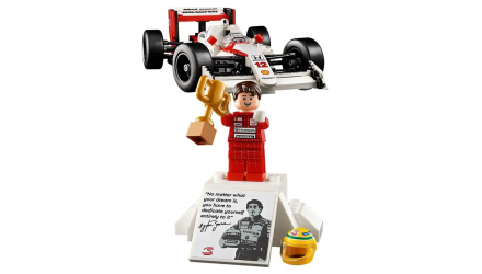 Конструктор Lego McLaren MP4/4 & Ayrton Senna Icons 10330 Новий - Retromagaz, image 7