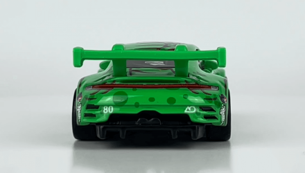 Машинка Premium Hot Wheels "Rexy" Porsche 911 GT3 R (992) Race Day 1:64 HRV72 Green - Retromagaz, image 6