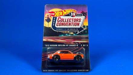 Машинка Premium Hot Wheels 1972 Skyline H/T 2000GT-R Collectors 1:64 HGK68 Orange - Retromagaz, image 1