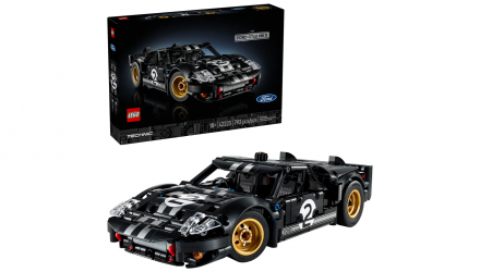 Конструктор Lego Автомобіль для Перегонів Ford GT40 MKII 1966 року Technic 42083 Новий - Retromagaz, image 1