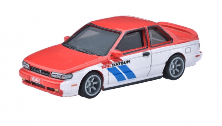 Машинка Premium Hot Wheels BRE Datsun 620 / 510 Wagon / 1991 Nissan Sentra SE-R / Sakura Sprinter Diorama 1:64 HRT52 White 4шт - Retromagaz, image 2