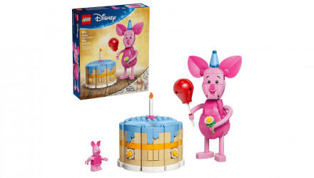 Конструктор Lego П’ятачок і Веселий День Народження Disney 43305 Новий - Retromagaz, image 1