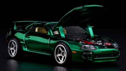 Машинка Premium Hot Wheels 1997 Toyota Supra Red Line Club RLC 1:64 JCP14 Green - Retromagaz, image 7