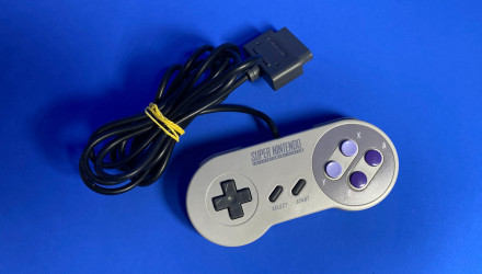 Геймпад Дротовий Nintendo SNES SNS-005 FAT USA Style Grey 2.3m Б/У - Retromagaz, image 2