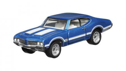 Машинка Premium Matchbox 1970 Oldsmobile 442 Collectors 1:64 HVW12 Blue - Retromagaz, image 1