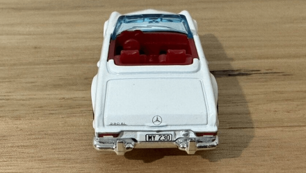 Машинка Велике Місто Matchbox 1963 Mercedes-Benz 230 SL Showroom 1:64 HVL11/HVN39 White - Retromagaz, image 4