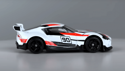 Тематична Машинка Hot Wheels '20 Toyota GR Supra Gran Turismo 1:64 HRV67 White - Retromagaz, image 4