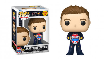 Фігурка FUNKO POP! Формула 1 Макс Ферстаппен з Шоломом Formula One Max Verstappen Holding Helmet 104mm 17 93697 - Retromagaz, image 2
