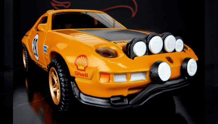 Машинка Premium Hot Wheels Porsche 928 Safari Elite 64 1:64 HNJ58 Orange - Retromagaz, image 4