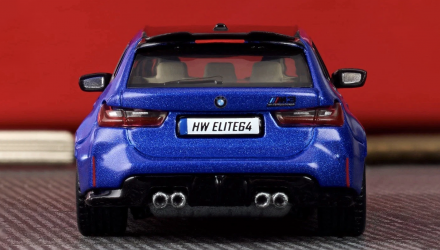 Машинка Premium Hot Wheels BMW M3 Touring Elite 64 1:64 HWR93 Blue - Retromagaz, image 6