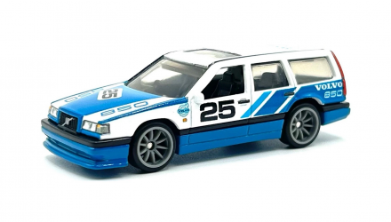 Машинка Premium Hot Wheels Volvo 850 Estate Fast Wagons 1:64 JKB68 Blue - Retromagaz, image 1
