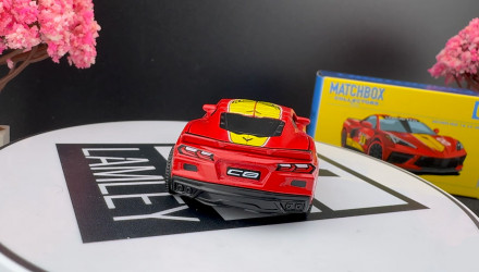 Машинка Premium Matchbox 2020 Chevy Corvette Collectors 1:64 JMX02 Red - Retromagaz, image 5
