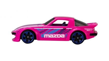 Тематическая Машинка Hot Wheels Mazda RX-7 Neon Speeders 1:64 JCB01 Pink - Retromagaz, image 4