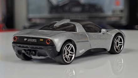 Машинка Базовая Hot Wheels Gordon Murray Automotive T.33 Factory Fresh 1:64 HYW23 Silver - Retromagaz, image 2
