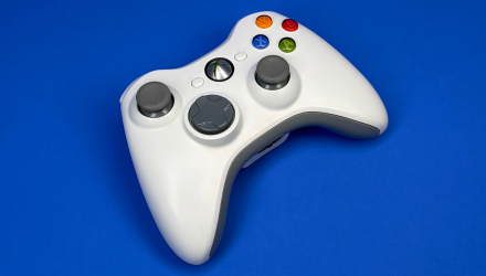 Геймпад Беспроводной Microsoft Xbox 360 White Б/У - Retromagaz, image 1