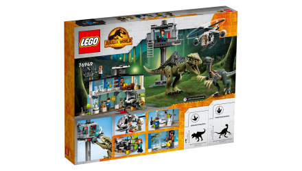 Конструктор Lego Атака Гігантозавра та Теризинозавра Jurassic World 76949 Новий - Retromagaz, image 1