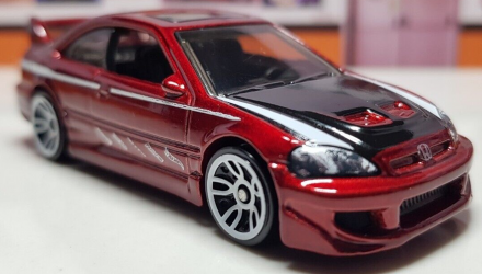 Тематическая Машинка Hot Wheels Honda Civic Si Honda 1:64 HDH21 Red - Retromagaz, image 5