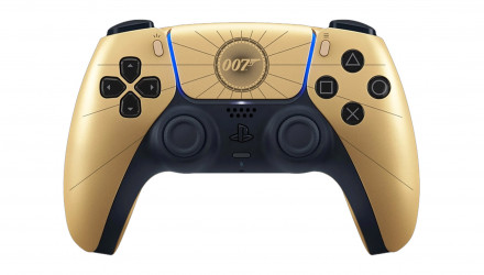 Геймпад Бездротовий Sony PlayStation 5 Dualsense 007 First Light Limited Edition Gold Б/У - Retromagaz, image 1