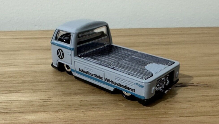 Машинка Базова Hot Wheels Volkswagen T2 Pickup Hot Trucks 1:64 HTD04 Grey - Retromagaz, image 2