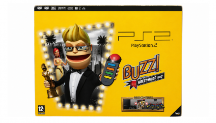Консоль Sony PlayStation 2 Slim SCPH-7xxx Buzz! Hollywood Quiz Bundle Europe Black + Игра + Документация + Коробка Б/У - Retromagaz, image 9