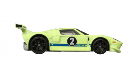 Тематична Машинка Hot Wheels Ford GT Neon Speeders 1:64 HLH72/HRW77 Yellow - Retromagaz, image 3