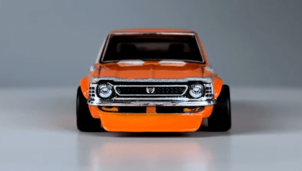 Машинка Premium Hot Wheels '72 Toyota Corolla Levin Japan Historics 1:64 HRV69 Orange - Retromagaz, image 4