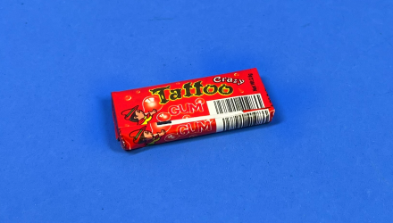 Набор Жевательная Резинка 100шт Crazy Tattoo Gum 2,5g - Retromagaz, image 2