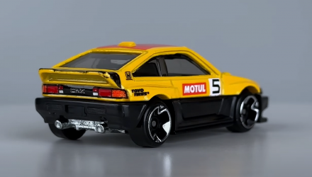 Тематическая Машинка Hot Wheels 1985 Honda CR-X J-Imports 1:64 HWR57/HRT03 Yellow - Retromagaz, image 3