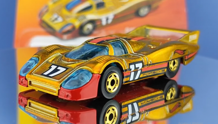 Тематическая Машинка Hot Wheels Porsche 917 LH The Hot Ones 1:64 JBY75 Yellow - Retromagaz, image 2
