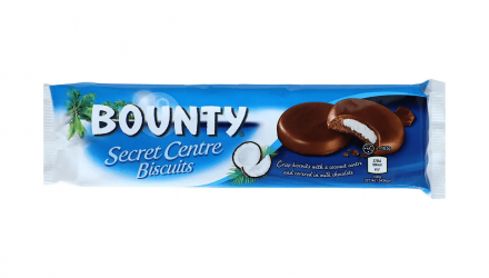 Печиво Bounty Secret Centre Buiscuits з Кокосом 132g - Retromagaz, image 1