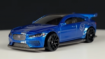 Тематическая Машинка Hot Wheels Jaguar XE SV Project 8 Fast & Furious 1:64 HNR88/HNT09 Blue - Retromagaz, image 2