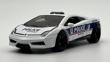 Тематична Машинка Matchbox Lamborghini Gallardo Police France 1:64 HBL08 White - Retromagaz, image 2