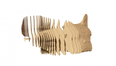 Пазлы Картонный конструктор Cartonic 3D Puzzle BULLDOG - Retromagaz, image 3