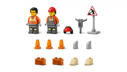 Конструктор Lego Желтый Строительный Автопогрузчик City 60450 Новый - Retromagaz, image 5