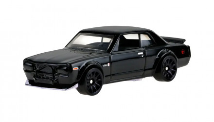Машинка Базовая Hot Wheels Nissan Skyline H/T 2000GT-X Screen Time 1:64 JJM13 Black - Retromagaz, image 1