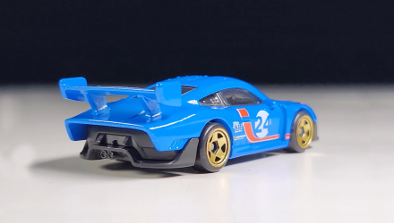 Тематическая Машинка Hot Wheels Porsche Porsche 935 Porsche 1:64 HRW59 Blue - Retromagaz, image 2