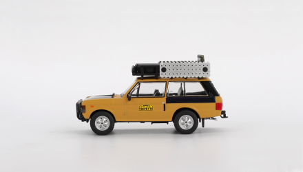 Машинка Premium MINI GT Range Rover 1981 Camel Trophy Sumatra C.Swoboda & K.Mentel Winner 1:64 MGT01144 Grey - Retromagaz, image 3