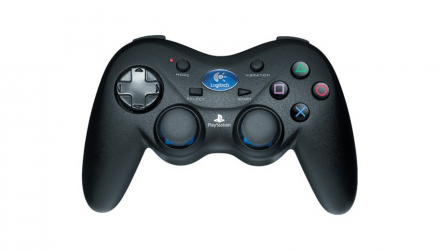 Геймпад Бездротовий Logitech PlayStation 2 Cordless Action Black Б/У - Retromagaz, image 1