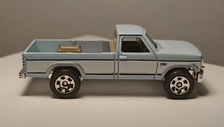 Машинка Большой Город Matchbox 1986 Ford F-150 Highway 1:64 HYC15 Blue - Retromagaz, image 6