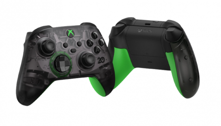 Геймпад Бездротовий Microsoft Xbox Series Controller 20th Anniversary Special Edition Clear Black Новий - Retromagaz, image 5