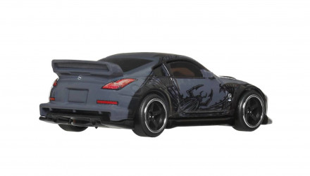 Машинка Premium Hot Wheels Nissan 350Z Custom Fast & Furious 1:64 JHW79 Black - Retromagaz, image 2