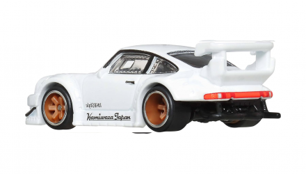 Машинка Premium Hot Wheels RWB Porsche 930 Silhouettes 1:64 JBK58 White - Retromagaz, image 2