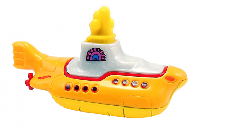 Машинка Базовая Hot Wheels The Beatles Yellow Submarine Screen Time 1:64 HKH12 Yellow - Retromagaz, image 3