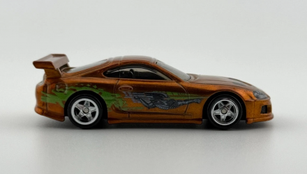 Машинка Premium Hot Wheels Toyota Supra Chase Fast & Furious 1:64 JHW78 Orange - Retromagaz, image 3