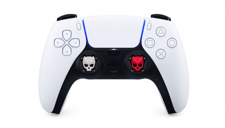 Накладки на Стіки 4шт Geekshare PlayStation 5 4 3 2 1 Xbox Series One 360 Switch 2 Red Black - Retromagaz, image 3